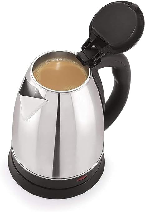Electric Kettle | Stainless Steel Kettle | Boil Dry Protection & Auto Shut Off Feature | Ideal for Hot Water, Tea & Coffee Maker | 1500W